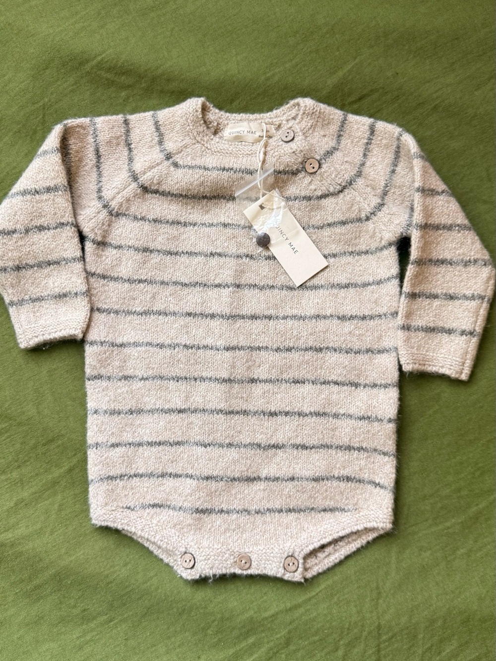 NWT Quincy Mae onesie